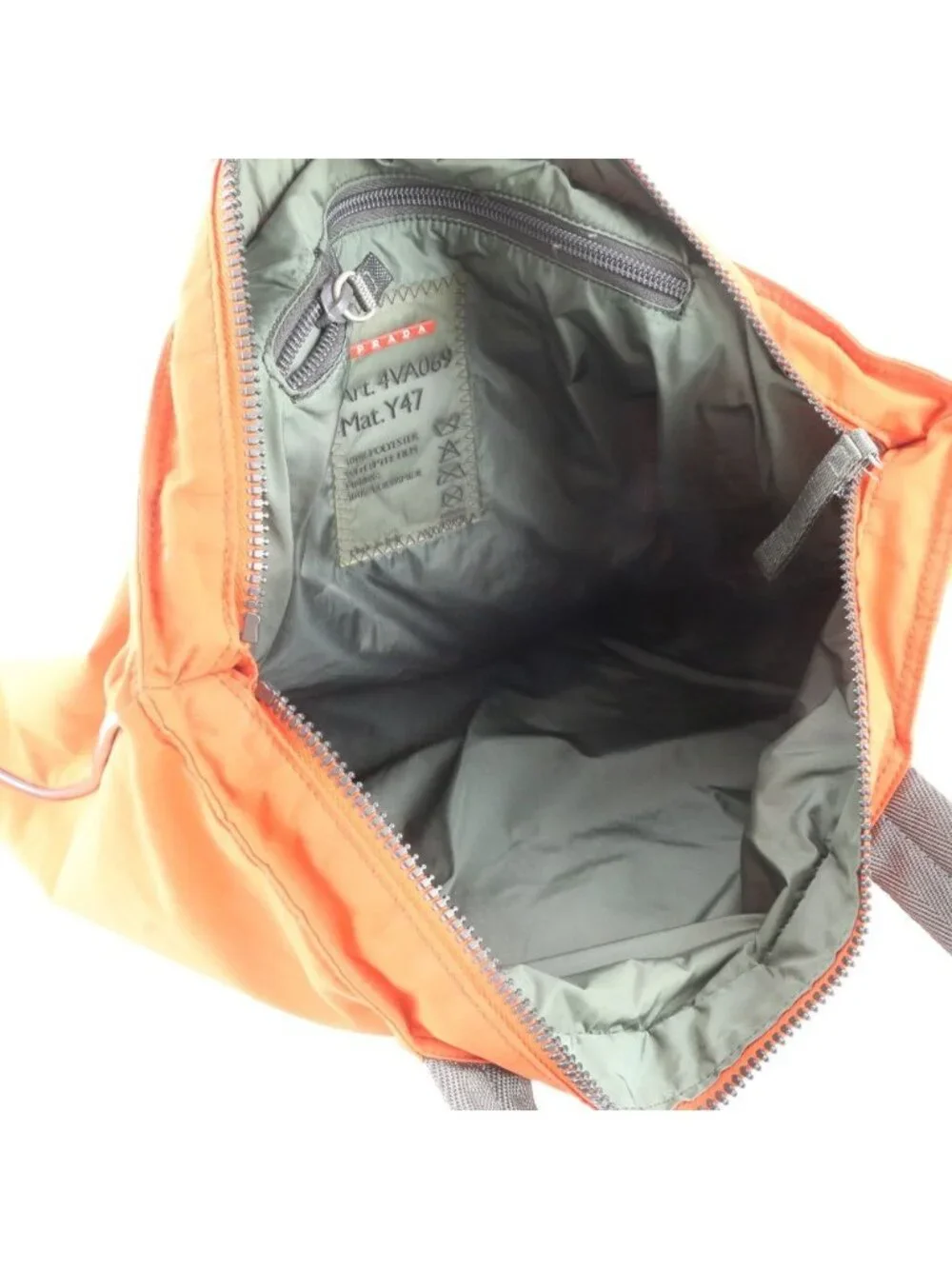 Prada Sports Nylon Tote Shoulder Business Document
